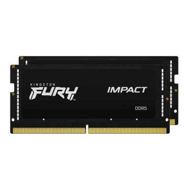 Kingston Fury Impact Kit 64GB (2x32GB) DDR5-5600 SO-DIMM (1.1V)