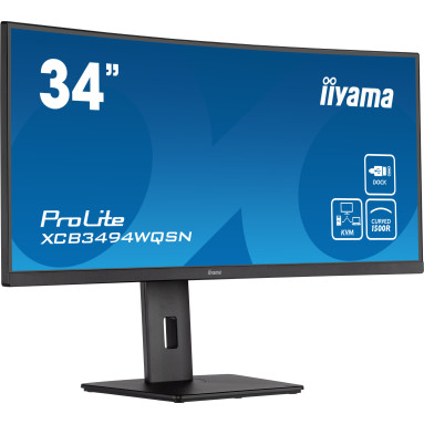 iiyama PROLITE XCB3494WQSN 83,36 cm (34") Docking-Monitor