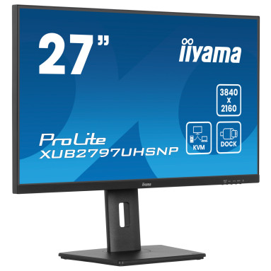 iiyama PROLITE XUB2797UHSNP-B1 68,5 cm (27") Docking-Monitor